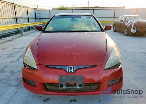 2005 Honda Accord Ex z USA, uszkodzony, nr VIN 1HGCM72625A015906